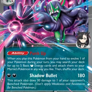 Marnie's Grimmsnarl ex  ·  Destined Rivals 136