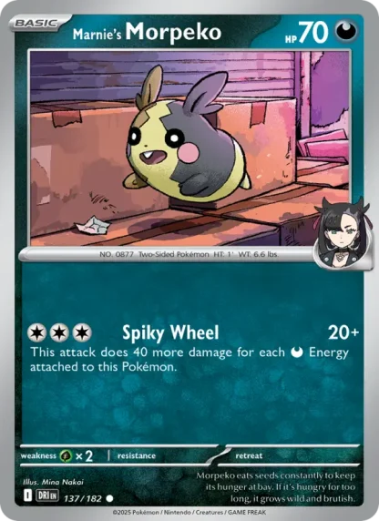 Marnie's Morpeko · Destined Rivals 137