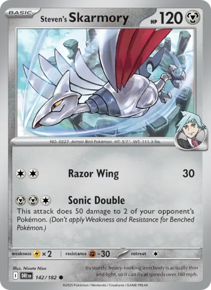 Steven's Skarmory · Destined Rivals 142