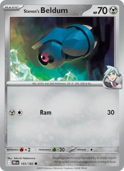 Steven's Beldum · Destined Rivals 143