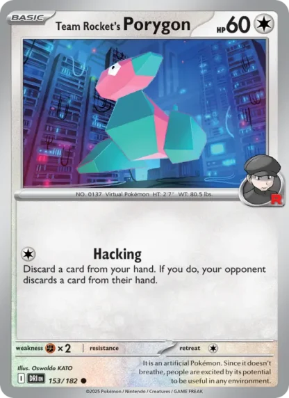 Team Rocket's Porygon · Destined Rivals 153