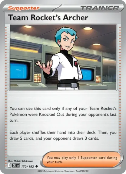 Team Rocket's Archer · Destined Rivals 170