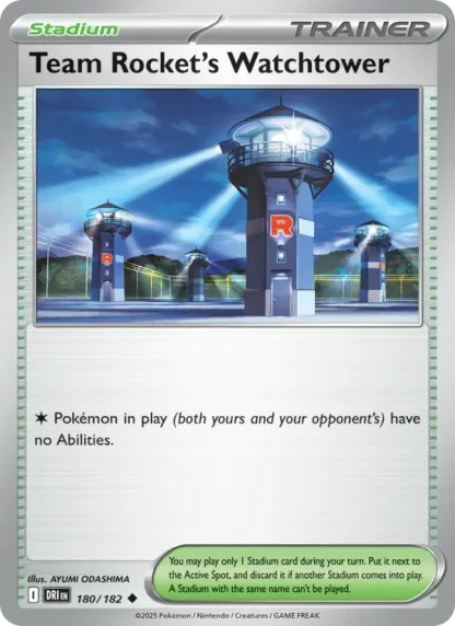 Team Rocket's Watchtower · Destined Rivals 180