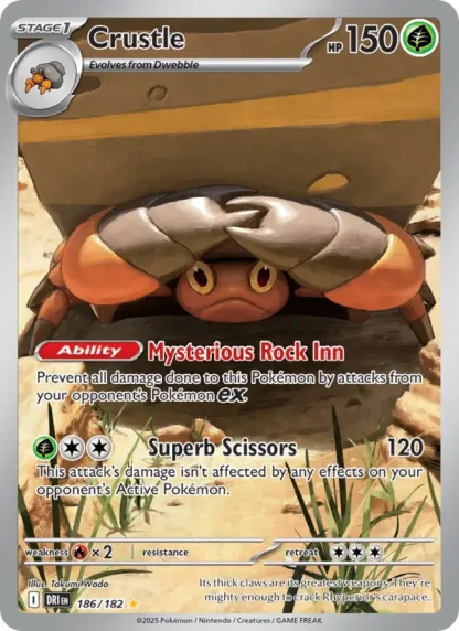 Crustle · Destined Rivals 186
