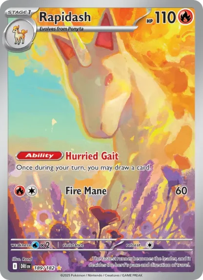 Rapidash · Destined Rivals 189