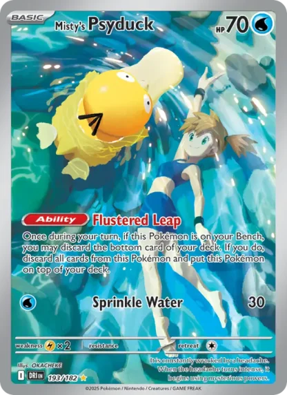 Misty's Psyduck · Destined Rivals 193