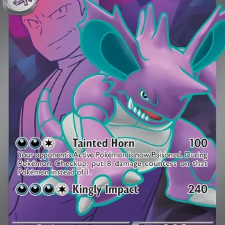 Team Rocket's Nidoking ex  ·  Destined Rivals 216