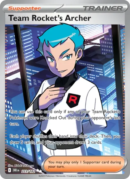 Team Rocket's Archer · Destined Rivals 223