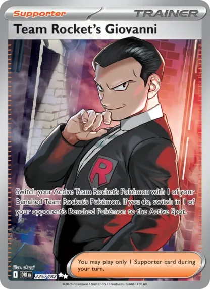 Team Rocket's Giovanni · Destined Rivals 225