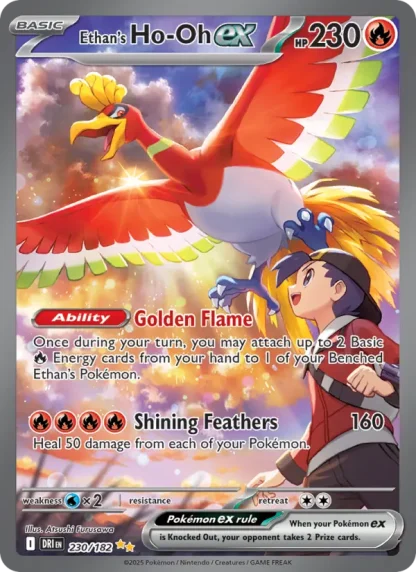 Ethan's Ho-Oh ex · Destined Rivals 230