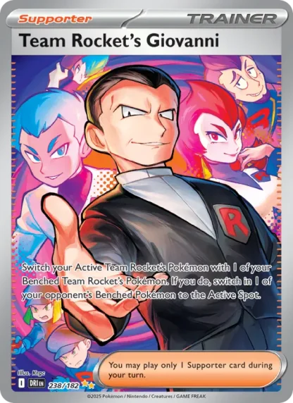 Team Rocket's Giovanni · Destined Rivals 238