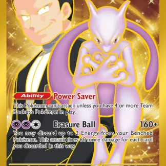 Team Rocket's Mewtwo ex  ·  Destined Rivals 240