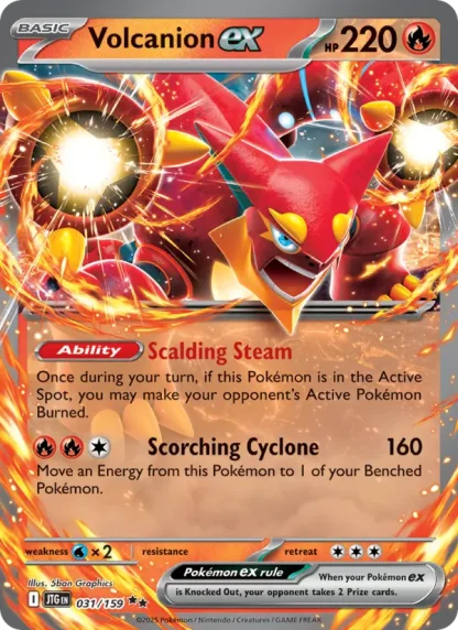Volcanion ex · Journey Together 031