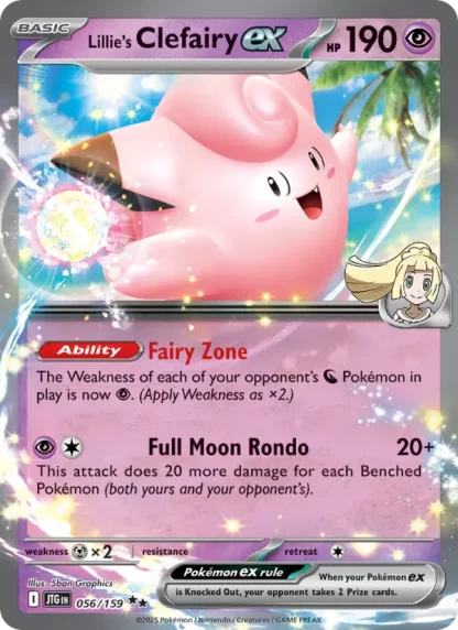 Lillie's Clefairy ex · Journey Together 056