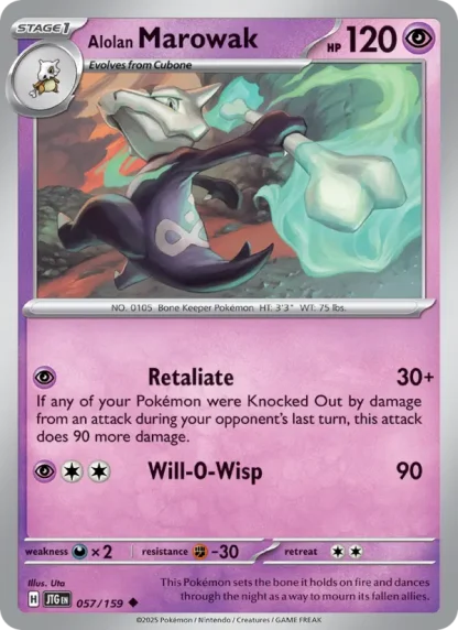 Alolan Marowak · Journey Together 057