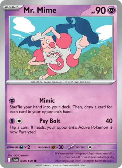 Mr. Mime · Journey Together 058