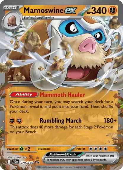 Mamoswine ex · Journey Together 079
