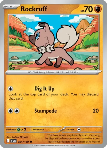 Rockruff · Journey Together 084