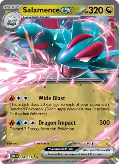 Salamence ex · Journey Together 114