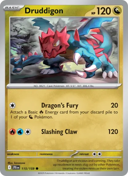 Druddigon · Journey Together 115