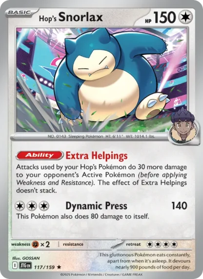 Hop's Snorlax · Journey Together 117