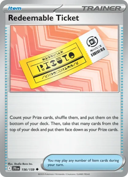 Redeemable Ticket · Journey Together 156