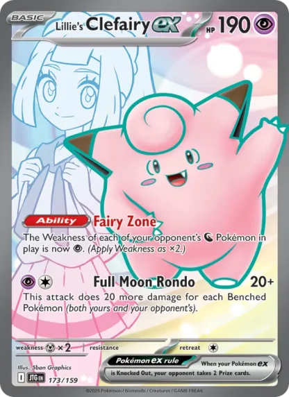 Lillie's Clefairy ex · Journey Together 173