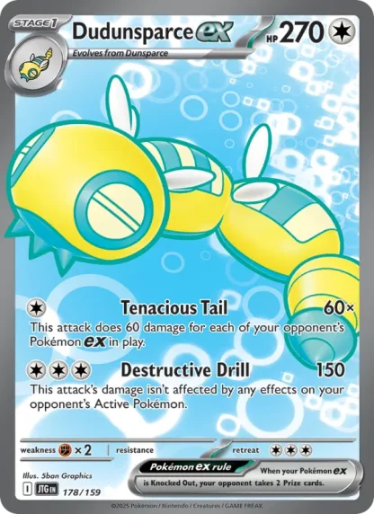 Dudunsparce ex · Journey Together 178