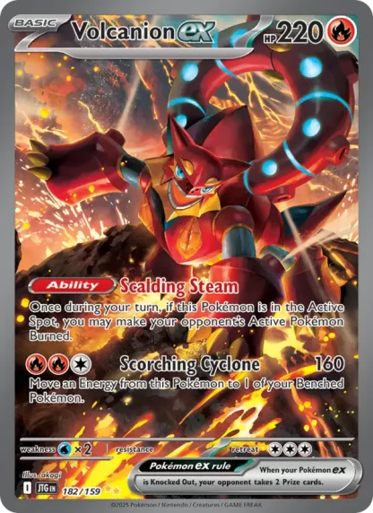 Volcanion ex · Journey Together 182