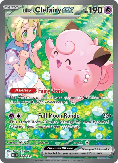 Lillie's Clefairy ex · Journey Together 184