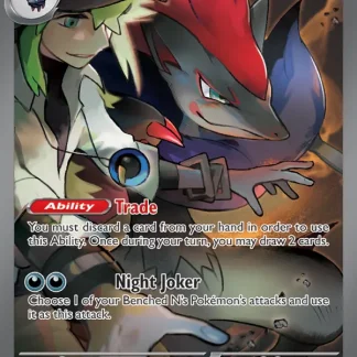 N's Zoroark ex  ·  Journey Together 185