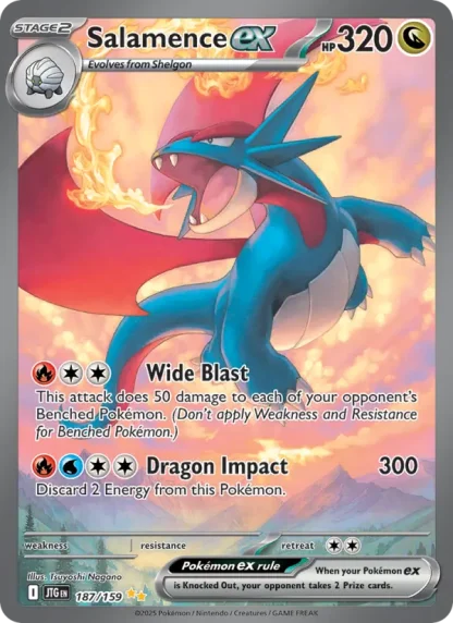 Salamence ex · Journey Together 187