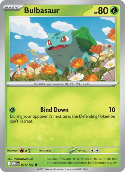 Bulbasaur · Mega Evolution 001