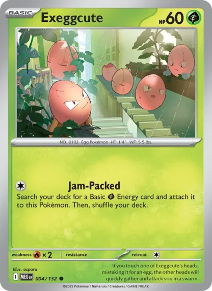 Exeggcute · Mega Evolution 004