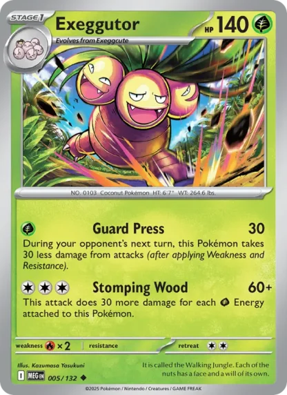Exeggutor · Mega Evolution 005