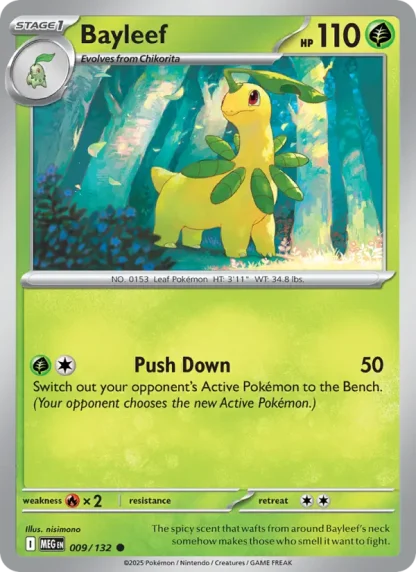 Bayleef · Mega Evolution 009