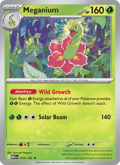 Meganium · Mega Evolution 010
