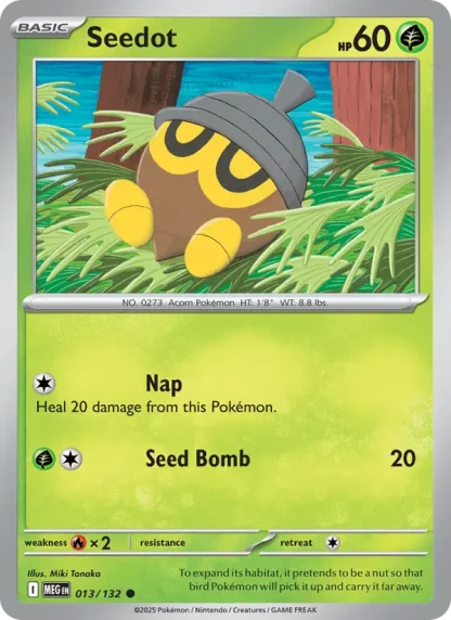 Seedot · Mega Evolution 013