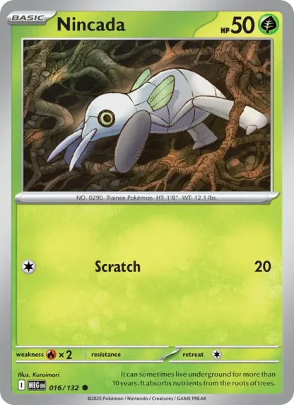 Nincada · Mega Evolution 016