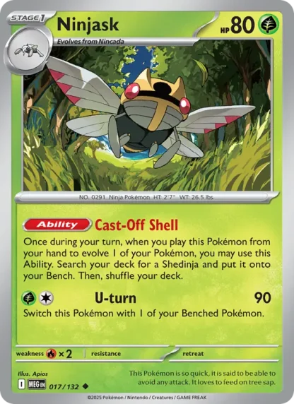 Ninjask · Mega Evolution 017