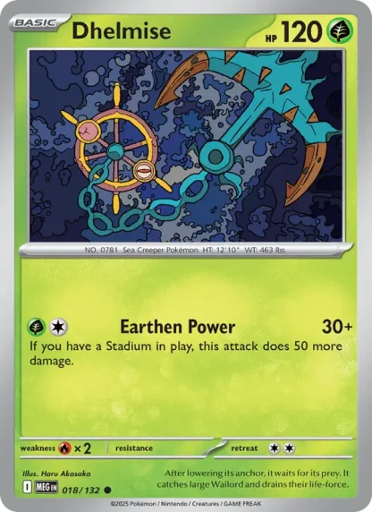 Dhelmise · Mega Evolution 018