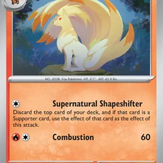 Ninetales  ·  Mega Evolution 020