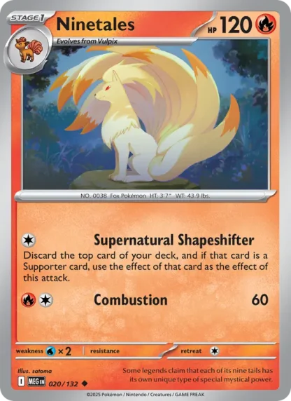 Ninetales · Mega Evolution 020
