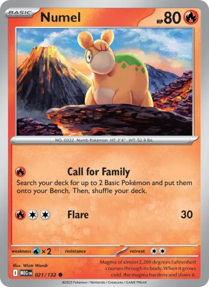 Numel · Mega Evolution 021