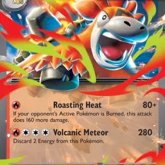 Mega Camerupt ex  ·  Mega Evolution 022