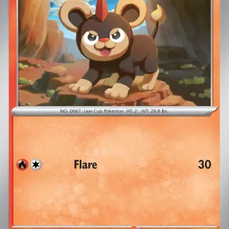 Litleo  ·  Mega Evolution 023
