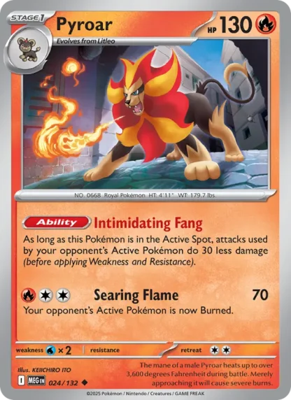 Pyroar · Mega Evolution 024