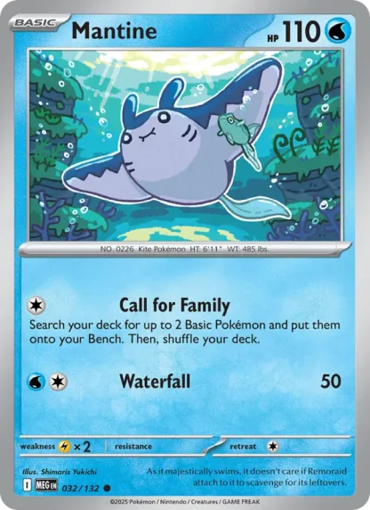 Mantine · Mega Evolution 032