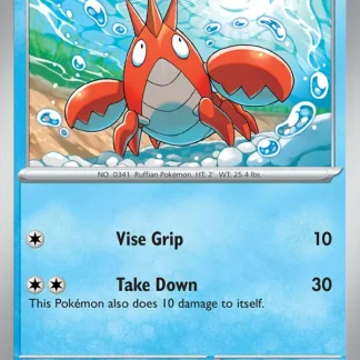 Corphish  ·  Mega Evolution 033