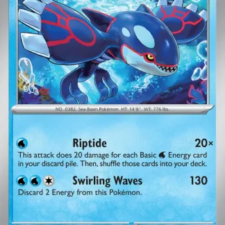 Kyogre  ·  Mega Evolution 034